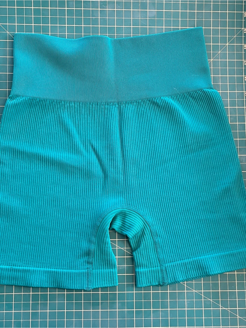 Women’s Ribbed High Waist Shorts